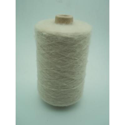 White Polyester Brush Yarn