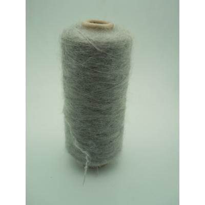 Grey Melange Brush Yarn