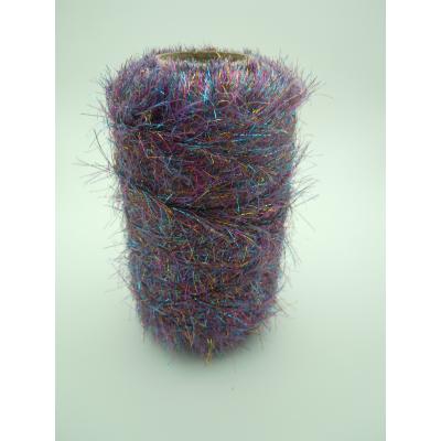 Colorful Metallic Feather Yarn
