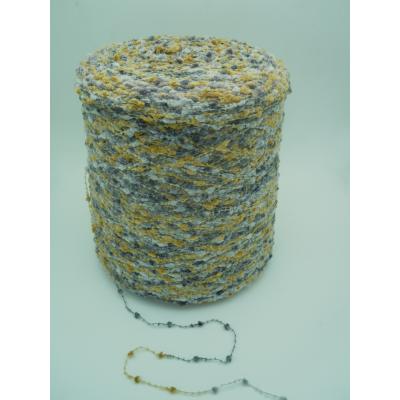 Polyester Pom-pom Yarn with Space Dyed Effect
