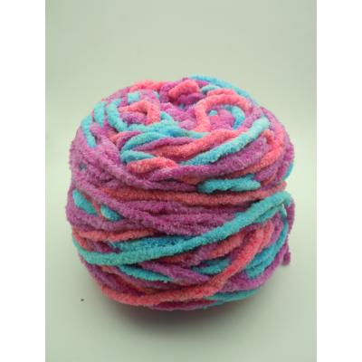 Polyester Chenille Hand Knitting Yarn