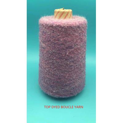 Top Dyed Boucle Yarn